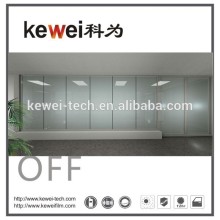 Kewei Opaque -transparent electronic smart window glass , smart glass for commerical