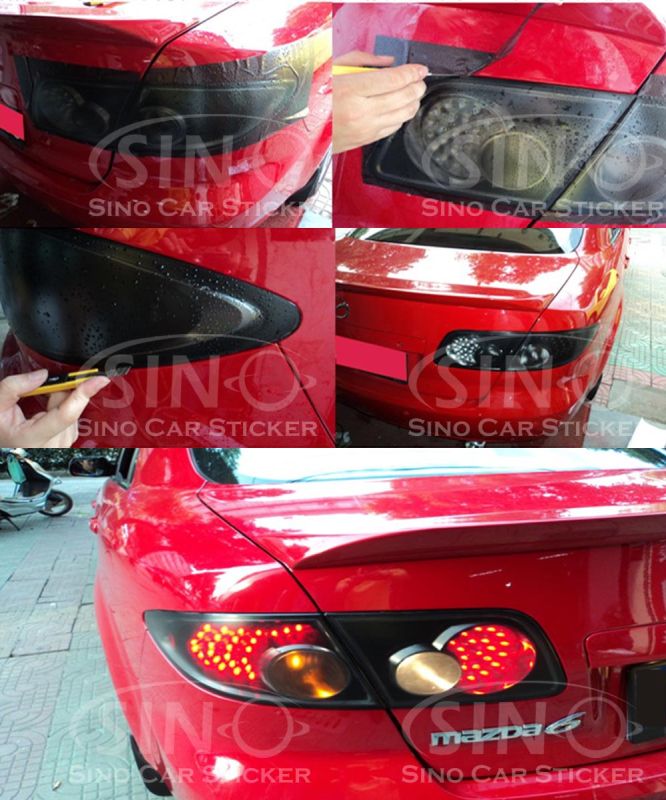 Paypal Payment Auto Film Smoke Car Tail Lights Car Light Tint