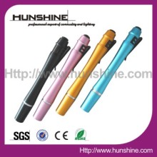 2*aaa battery 0.5w pen light linc ball point pens
