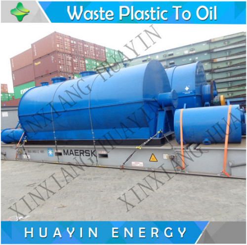 waste plastic recycling to fuel oil machine