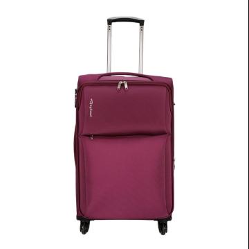 manufacturer Nylon oxford fabric softside trolley luggage with 4 wheels