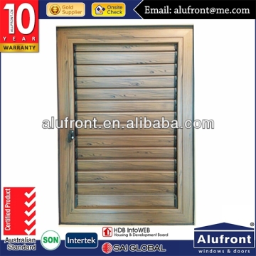 Aluminium Manual Shutter Hinges Door