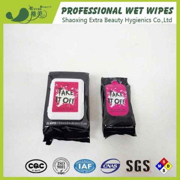 Beauty Cosmetics Soft Intimate Makeup Remover Wipes