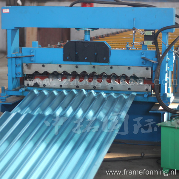 Corrugated Metal Roof Tile Roll Forming Machine