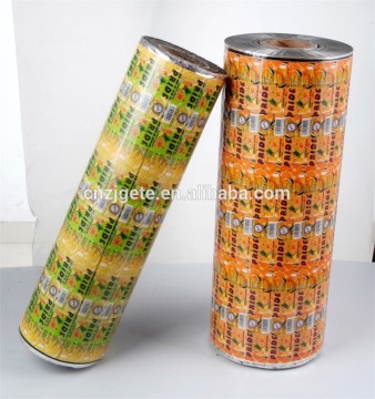 Fruit Juice Package Rolled Filim Labels