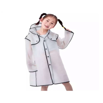 Manteau imperméable transparent pour enfant