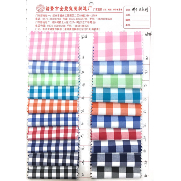 Stretch Plaid Shirt Fabric