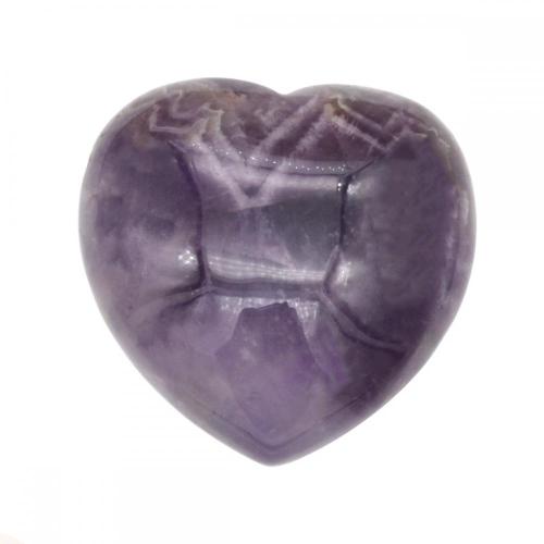 Natural Real 40X40X20MM Amethyst Heart for women Chakra healing Jewelry without hole