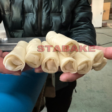Automatic Vegetable Spring Roll Making and Stuffed Spring Roll Production Line