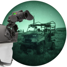 High Performance Low Light Gen2+ PVS14 Night Vision Helmet with FOM 1600 Monocular