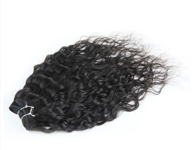 2019 New Arrival Brazilian Water Wave Curls Human Hair Extensions In Atlanta, Wholesale hair Weave Virgin Bundles