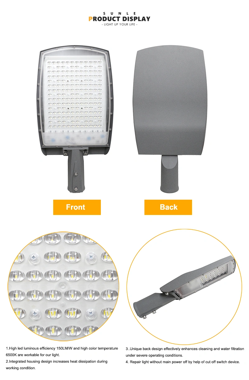 Wholesales China Manufacture LED Street Lighting 180W Road Light