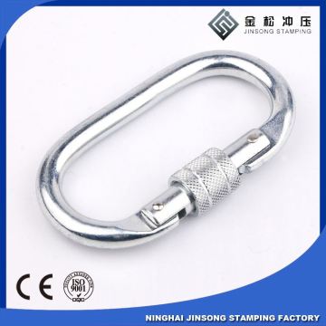 wholesale Steel carabiner hook,mountaineering carabiner hook,black Steel hook for bag