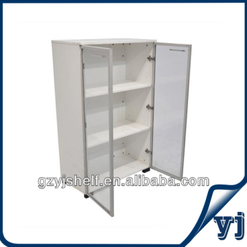 New Modular Glass Curio Cabinet Glass Sliding Door Kitchen Cabinet