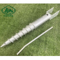 Galvanizing Spiral Screw Pile Anchor for Gedung