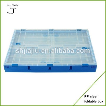 Virgin plastic folding packaging box