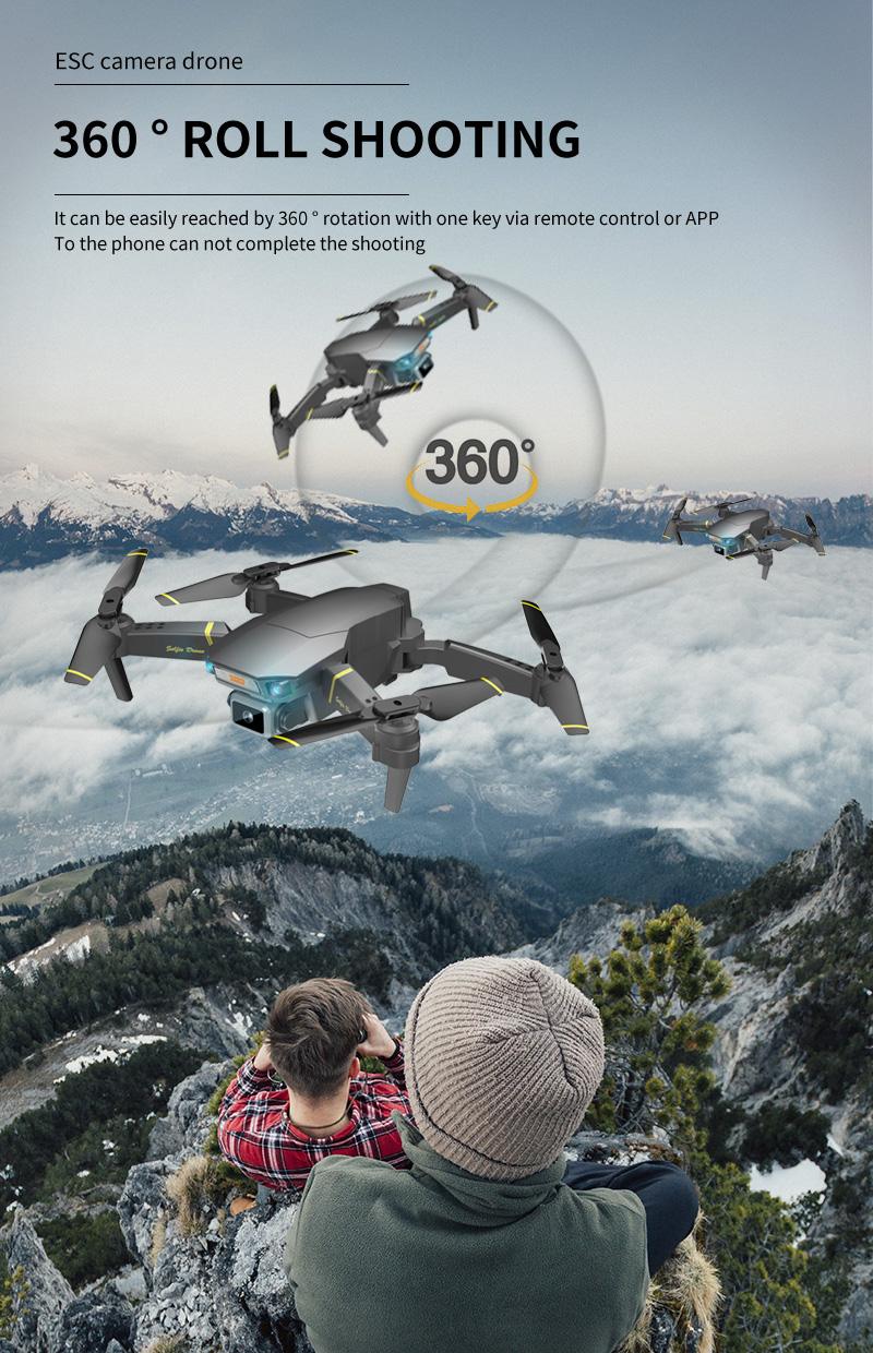 GD89 PRO HD Camera 1080P Live Video Drone RC Helicopter FPV Quadcopter Drone VS Drone E58 E520
