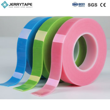 Red Acrylic Tape Color Clear Double Side Transparent