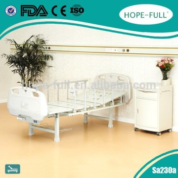 Hand Crank Hospital Furniture Medical Bed