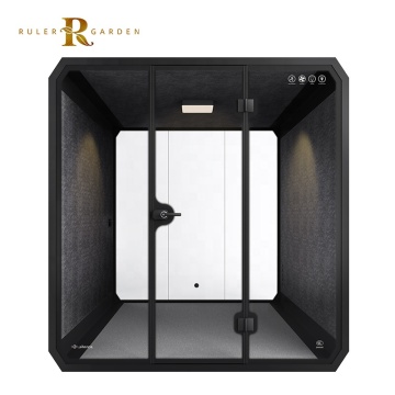Movable Soundproof Phone Booths for Private Meetings