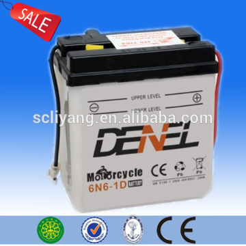 High performance 6N6-3B-1 cf moto battery, lead acid cf moto battery,dry charged cf moto battery with factory price