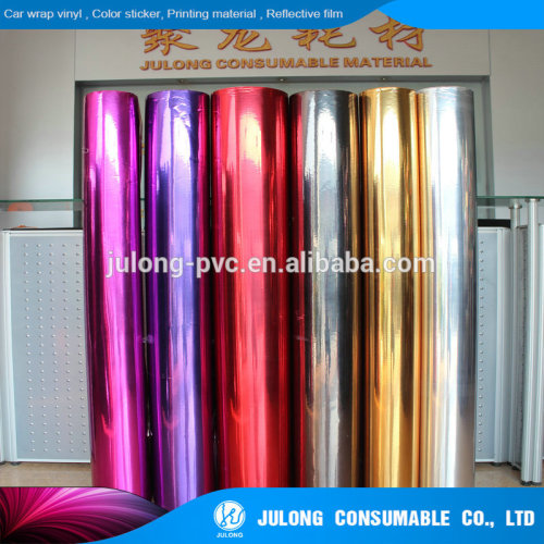 Plating film for Car Wrap vinyl 1.52*30m with air bubble free