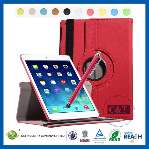 C&T Leather Smart Cover Case for Apple iPad Air