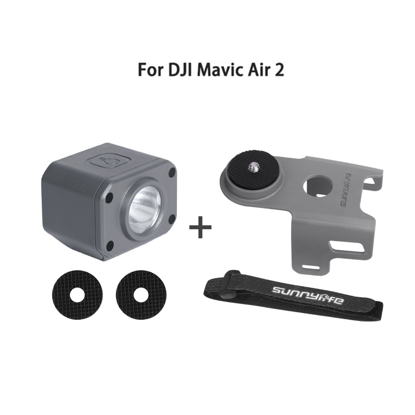 Sunnylife Mini2 Mavic 2 Mavic Air2 Searchlight Mount Bracket Drone Night Aerial Photography Fill Light Four Styles