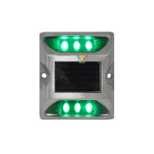 Durable traffic warning aluminium reflective road stud