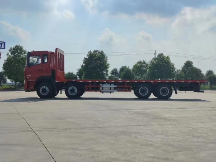 الشاحنة الثقيلة CLW 8x4 30ton 12 Wheeler Flatbed Truck