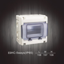 Excellent Quality / Price ratio, PC Plastic Electric Energy Saver Box, Water Proof Distribution Box, DIN Rail Electrical Box