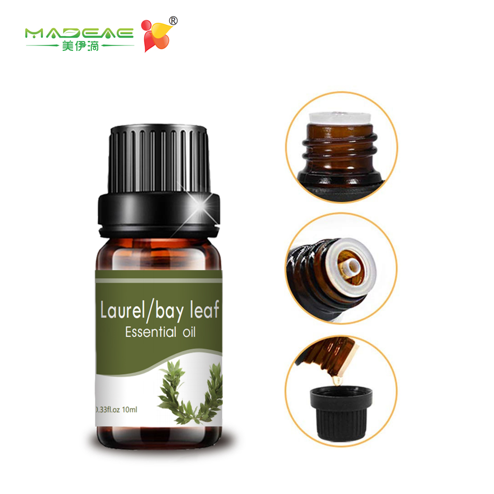 10ml logotipo personalizado grau cosmético Laurel Oil Bay Leaf Oil