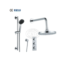 Bathroom brass shower set and sliding set