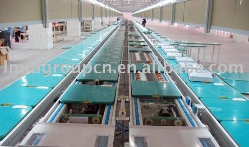 pallet handling conveyor