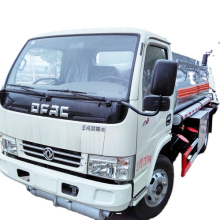 Mobile 3ton capacity fuel tank truck for sale in ghana
