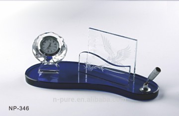 Crystal Card Holder Office Stationery Sets