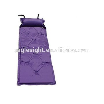 camping mat with pillow