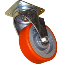 Heavy Duty Swivel or Regid Casters for forklift cages or Tipping Skips
