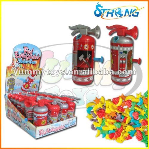 Fire Extinguisher Water Gun Shot sweet candy toy Kid Toy