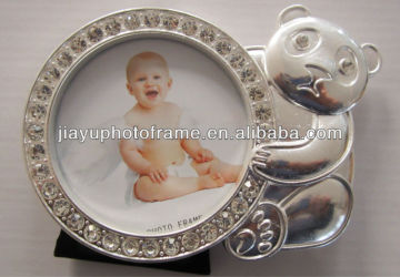 Zinc Picture Frame / Metal Baby Photo Frame / Anitque Photo Frame