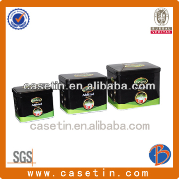 special shape candy tin box custom tin tea box candy container sedex