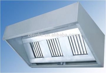 stainless steel commercial kitchen hood/wall mounted range hood/filter kitchen hood