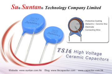 Suntan 1KV-20KVDC High Voltage Ceramic Capacitors