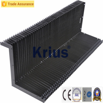 China flexible cnc machine accessary dusty cover molded bellows