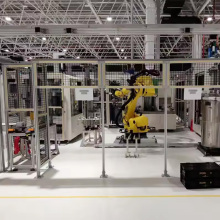 Workshop Robot Safety Isolation Net