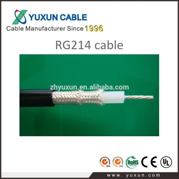 silver plated copper rg214 coaxial cable