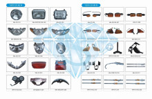 Motorcycle Parts YBR125 Head Lights