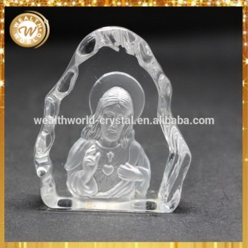 Special hot sale laser engrave crystal decoration