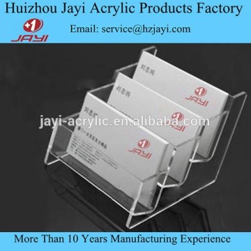 Factory customized acylic card holder name visa/card holder