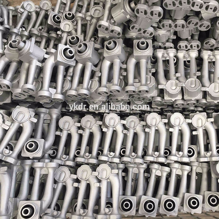 China aluminum foundry supply cast aluminum burner parts by gravity casting